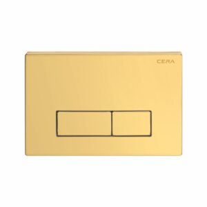 H KNOB - CHEVRON CISTERN- FRENCH GOLD