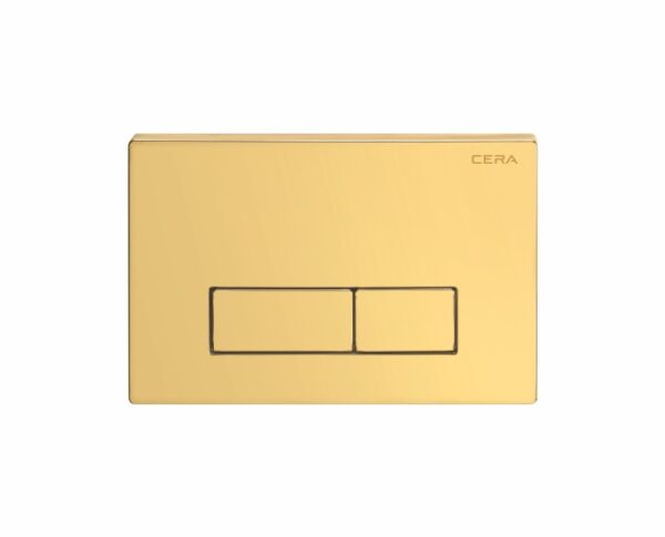 H KNOB - CHEVRON CISTERN- FRENCH GOLD