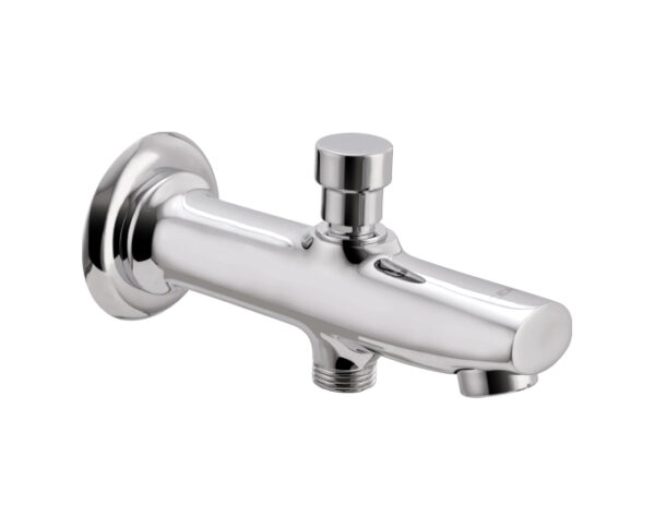 BATH TUB SPOUT WITH BOTTON