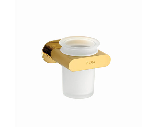 CURVE TUMBLER HOLDER -FRENCH GOLD