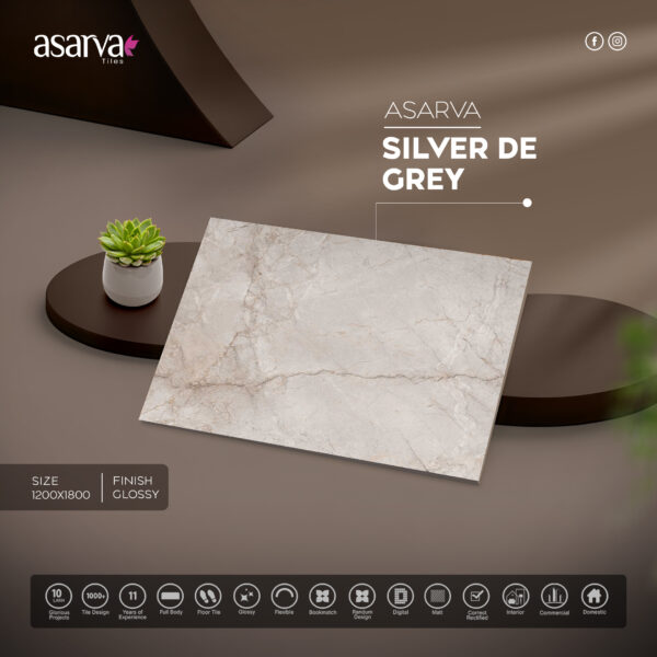 SILVER DE GREY ASARVA